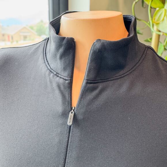 Athleta Black Delancey Skyline Dress-Pockets-UPF 50-Women’s Small-Sculptek Knit - Picture 10 of 11